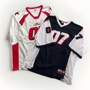 VTG Y2K Lot x2 Bulk Athletic Works AD Athletic Dept #07 jersey Men 2XL* Read